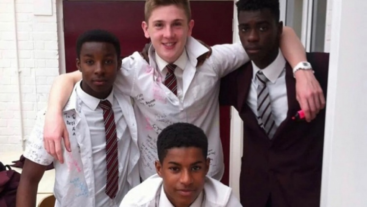 拉什福德与图安泽贝世界杯上演同窗对决