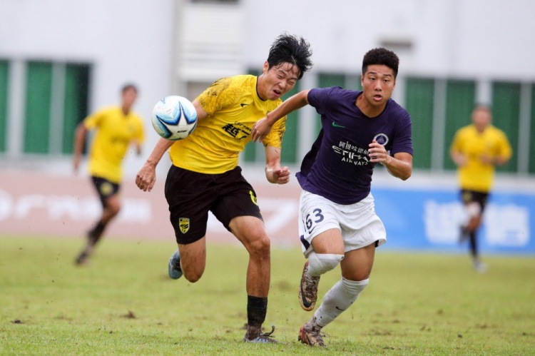 刘志鹏点射扳平 深圳新鹏城U20客场1比1战平广东广州豹U20