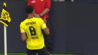 [进球视频] 多特2-0领先！精妙配合，恩梅查撞墙配合后破门